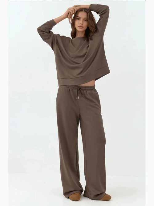 Sweatshirt básica modal touch hiccup - Kiabi
