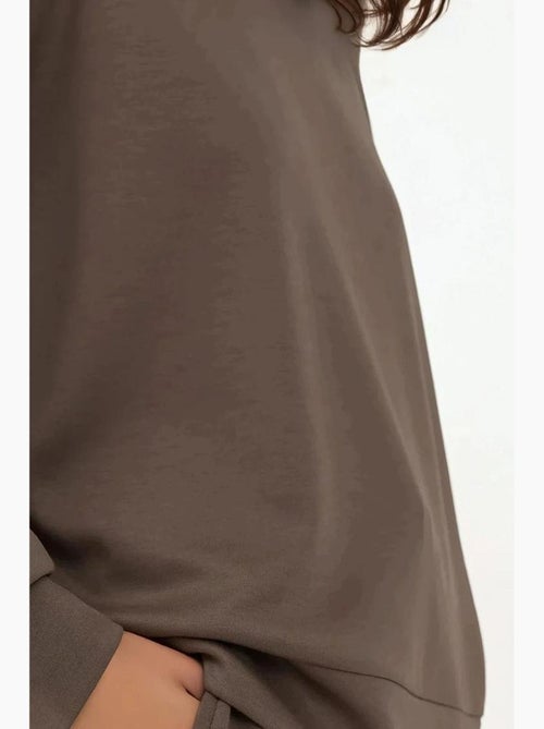 Sweatshirt básica modal touch hiccup - Kiabi
