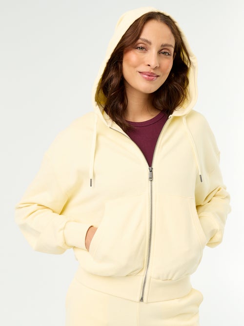 Sweatshirt básico em moletão leve - Kiabi Sweatshirt básico em moletão leve - Kiabi