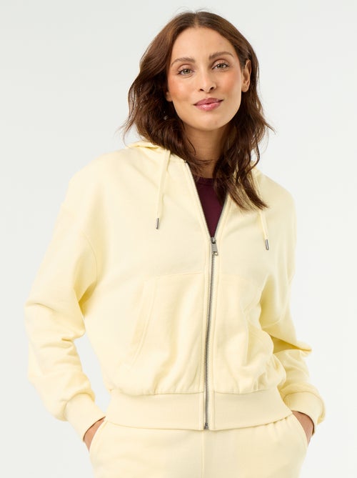 Sweatshirt básico em moletão leve - Kiabi Sweatshirt básico em moletão leve - Kiabi