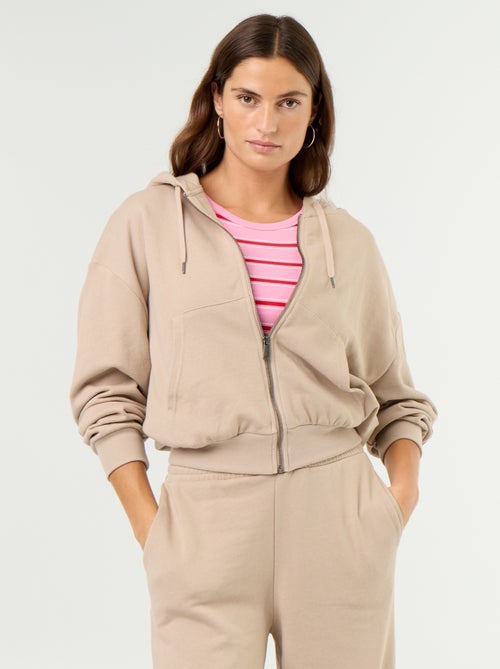 Sweatshirt básico em moletão leve - Kiabi Sweatshirt básico em moletão leve - Kiabi