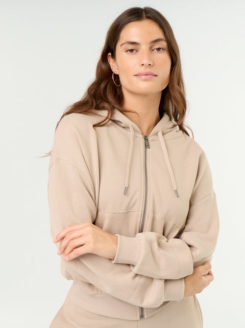 Sweatshirt básico em moletão leve - Kiabi Sweatshirt básico em moletão leve - Kiabi