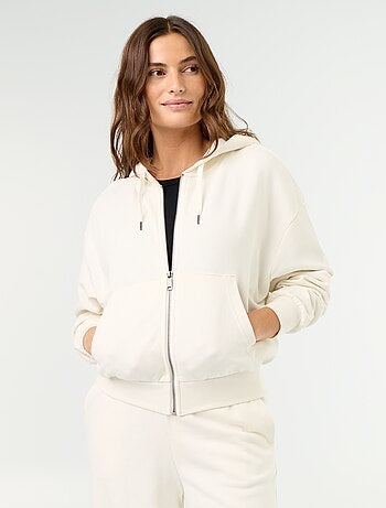 Sweatshirt básico em moletão leve