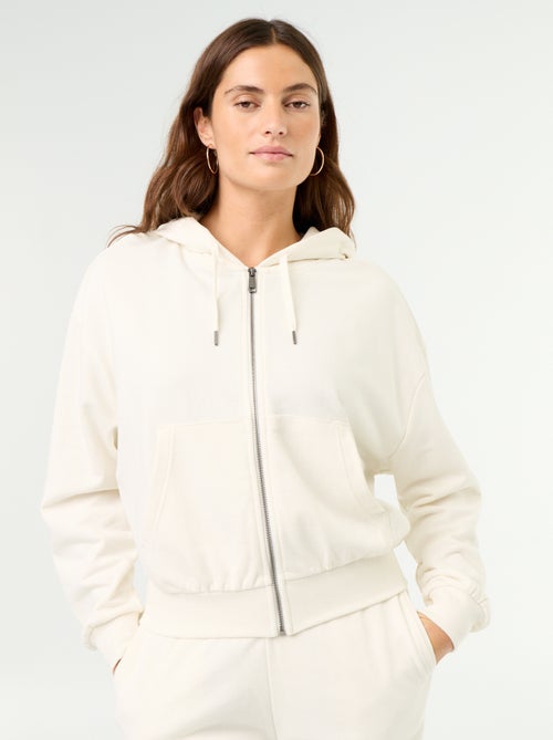 Sweatshirt básico em moletão leve - Kiabi Sweatshirt básico em moletão leve - Kiabi