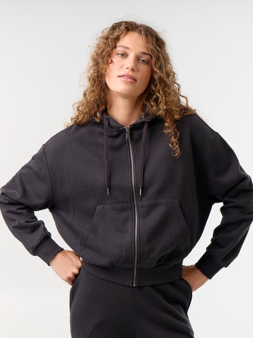 Sweatshirt básico em moletão leve - Kiabi Sweatshirt básico em moletão leve - Kiabi