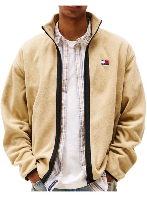 Sweatshirt bege com fecho para homem tommy hilfiger dm0dm20833 - Kiabi Sweatshirt bege com fecho para homem tommy hilfiger dm0dm20833 - Kiabi