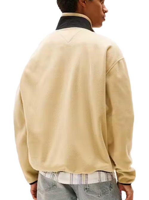 Sweatshirt bege com fecho para homem tommy hilfiger dm0dm20833 - Kiabi Sweatshirt bege com fecho para homem tommy hilfiger dm0dm20833 - Kiabi