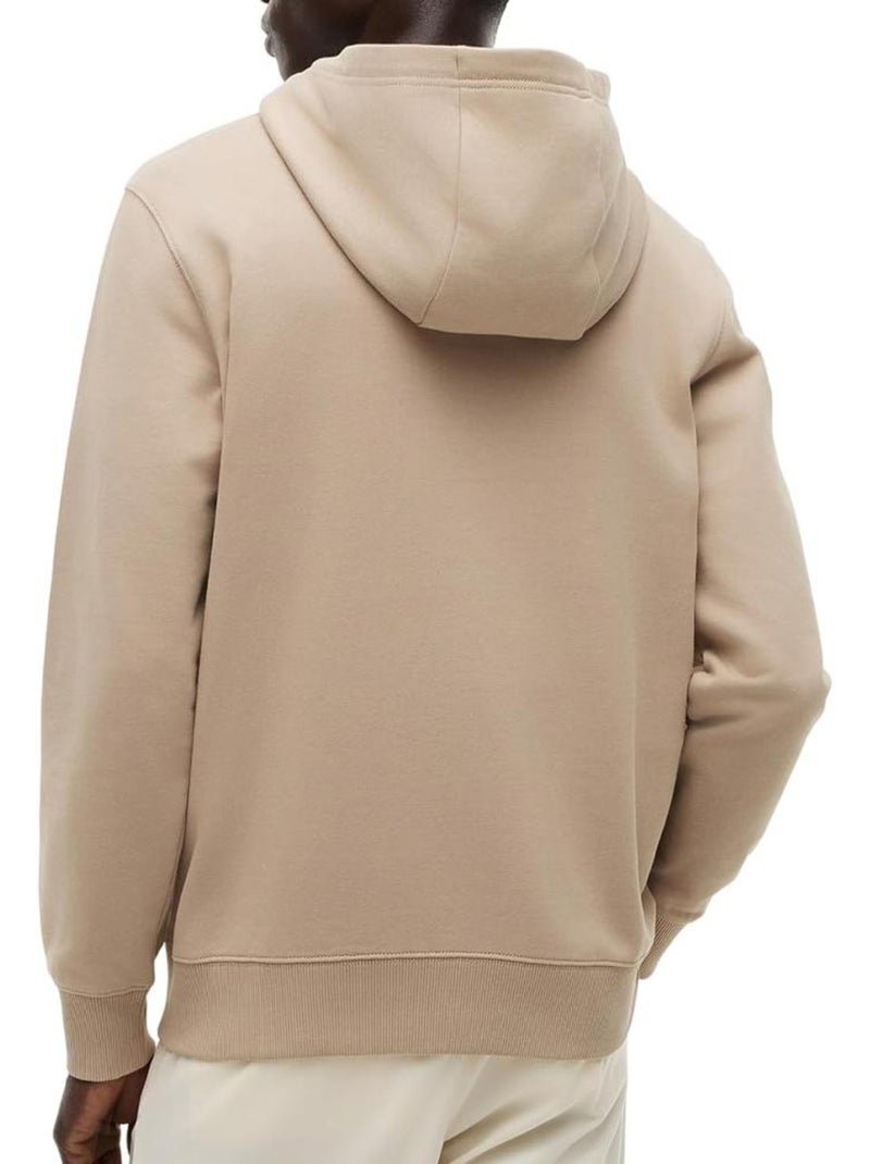 Sweatshirt Bege Masculina Tommy Hilfiger Essential Terry MW0MW37235 Castanho-capuccino - Kiabi