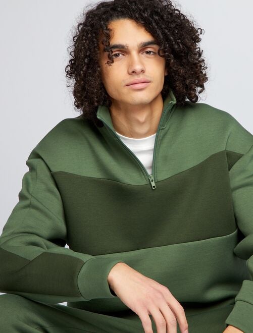 Sweatshirt bicolor - Kiabi