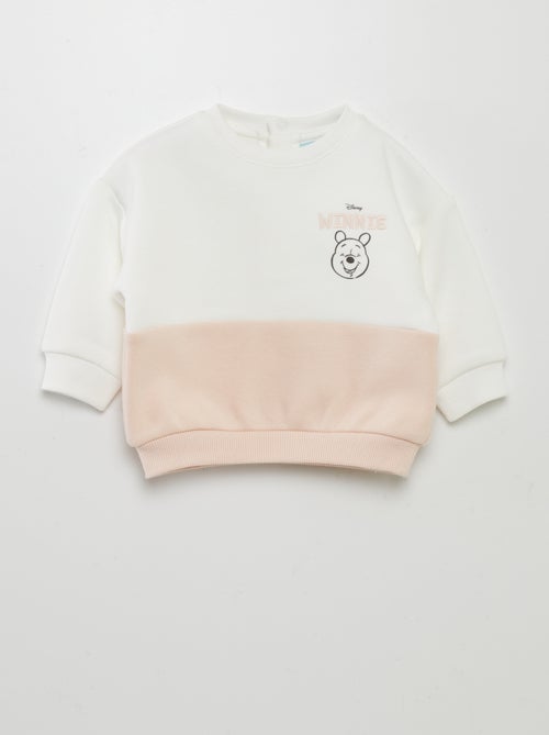 Sweatshirt bicolor 'Winnie' - Kiabi