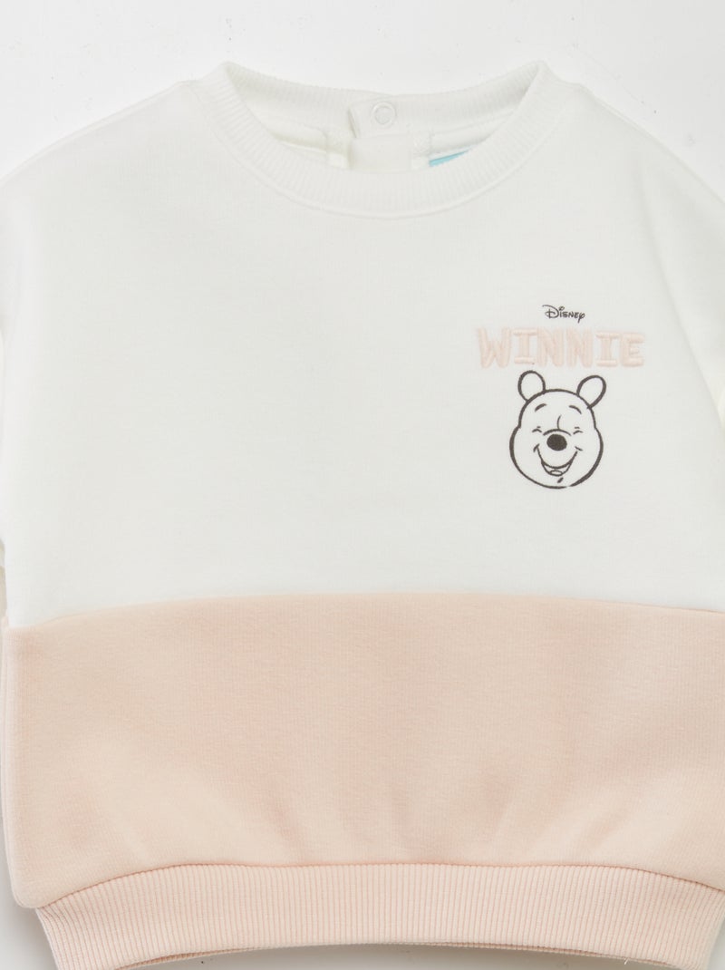 Sweatshirt bicolor 'Winnie' ROSA - Kiabi