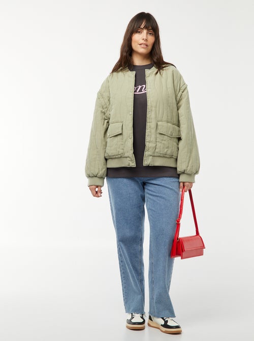 Sweatshirt 'Blondie' com estampado nos dois lados - Kiabi