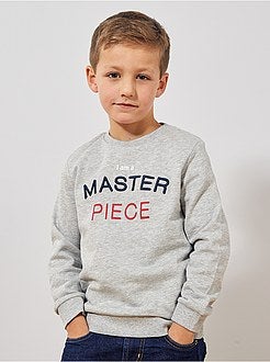 Sweatshirt bordada - Kiabi