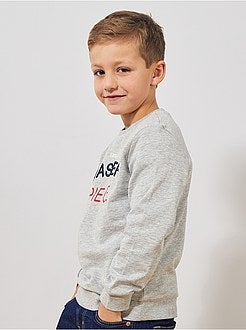 Sweatshirt bordada - Kiabi