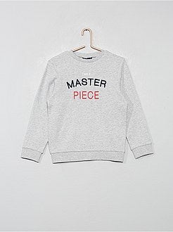 Sweatshirt bordada - Kiabi