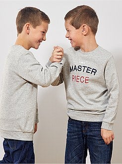 Sweatshirt bordada - Kiabi