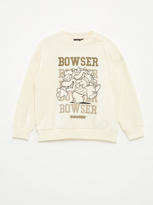 Sweatshirt 'Bowser' 'Nintendo' - So Easy - Kiabi