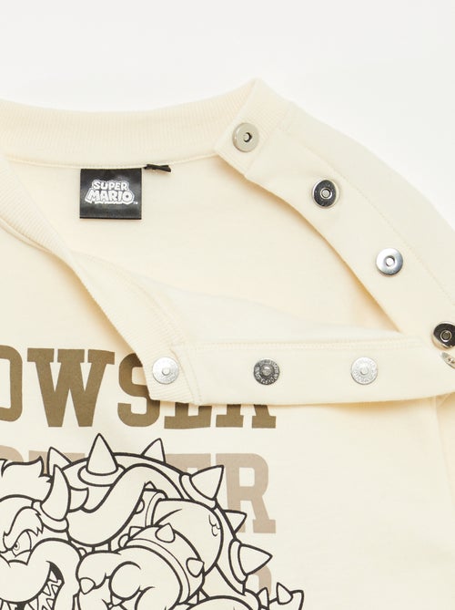 Sweatshirt 'Bowser' 'Nintendo' - So Easy - Kiabi