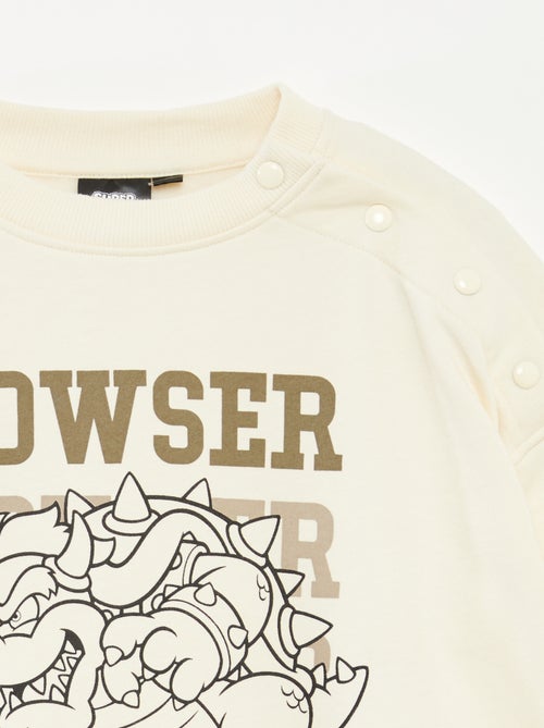 Sweatshirt 'Bowser' 'Nintendo' - So Easy - Kiabi