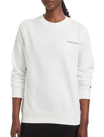Sweatshirt Branca Tommy Hilfiger para Mulher DW0DW22829