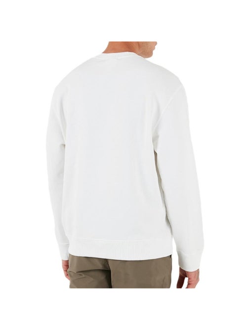 Sweatshirt branco masculino calvin klein jeans calvi - Kiabi