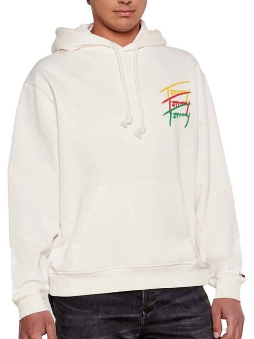 Sweatshirt branco masculino tommy hilfiger dm0dm21372 - Kiabi Sweatshirt branco masculino tommy hilfiger dm0dm21372 - Kiabi