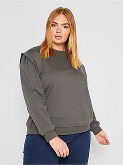 Sweatshirt cabeça de mangas fantasia - Kiabi
