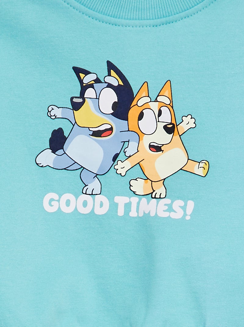 Sweatshirt + Calças de fato de treino 'Bluey' - 2 peças AZUL - Kiabi