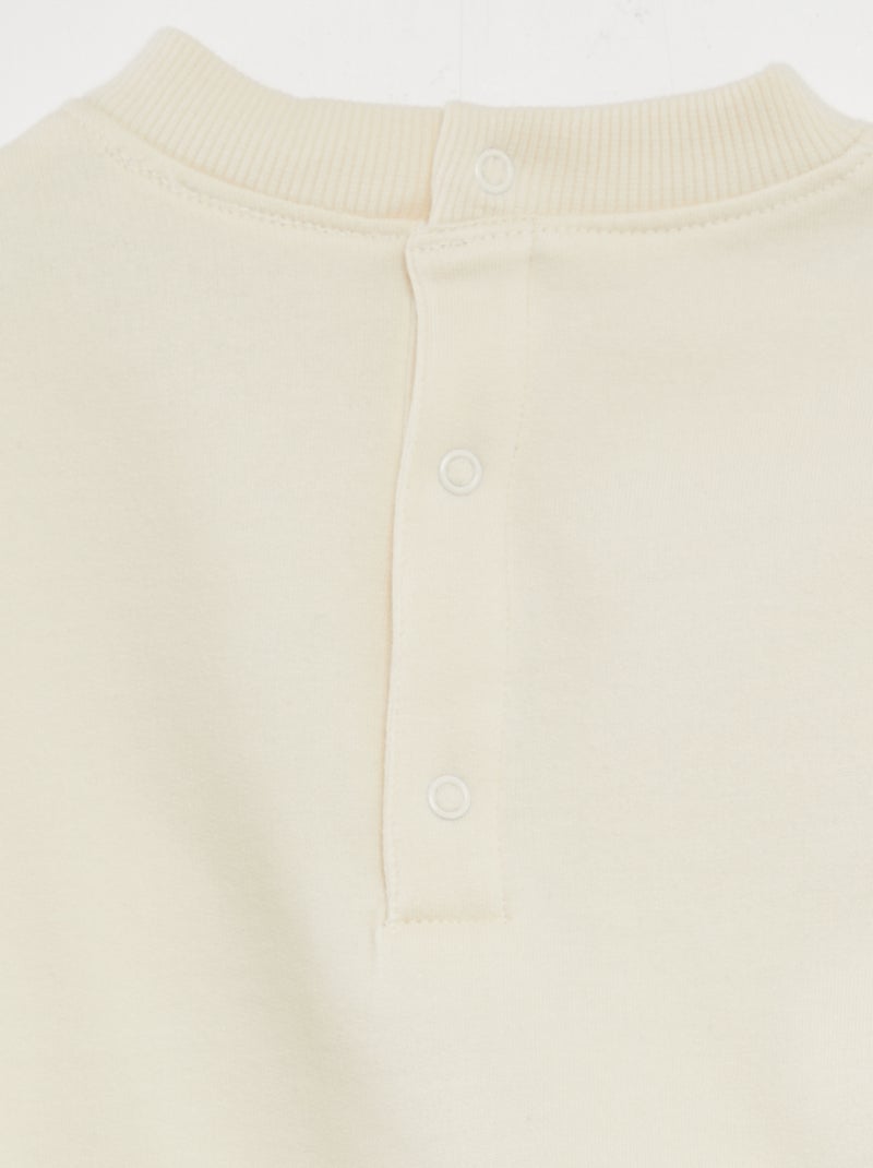 Sweatshirt + Calças de fato de treino 'Bluey' - 2 peças Branco - Kiabi