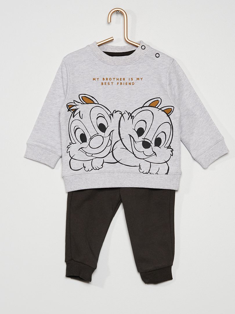 Sweatshirt + calças 'Disney' CINZA - Kiabi