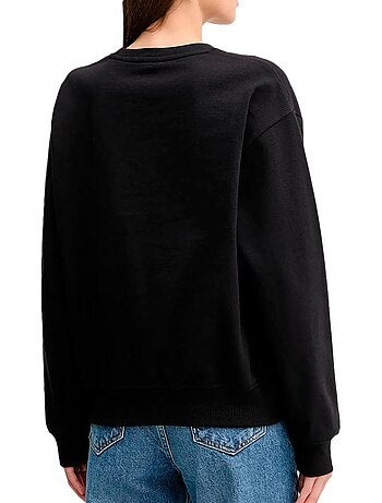 Sweatshirt Calvin Klein Jeans Archive Preto para Mulher