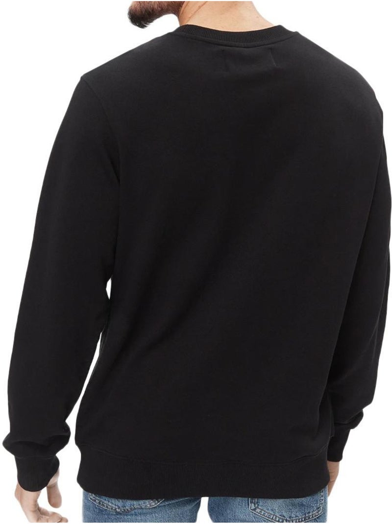 Sweatshirt Calvin Klein Jeans Core Instit para Homem Preto Preto - Kiabi
