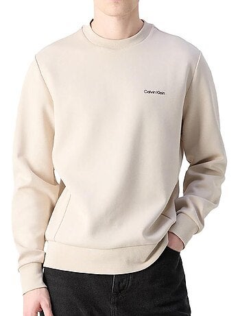 Sweatshirt Calvin Klein Jeans Micro Preto para Homem