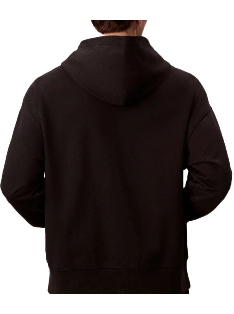 Sweatshirt Calvin Klein Jeans Standard Preto para Homem Preto - Kiabi