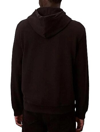 Sweatshirt calvin klein jeans terry para homem preto