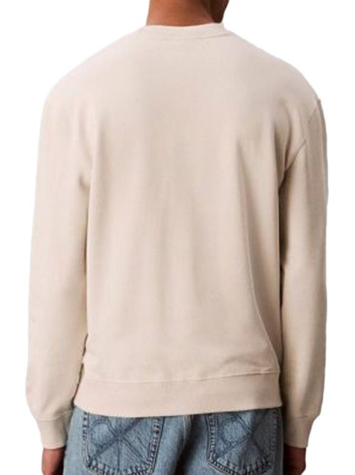 Sweatshirt calvin klein monogram para homem em cru - Kiabi Sweatshirt calvin klein monogram para homem em cru - Kiabi