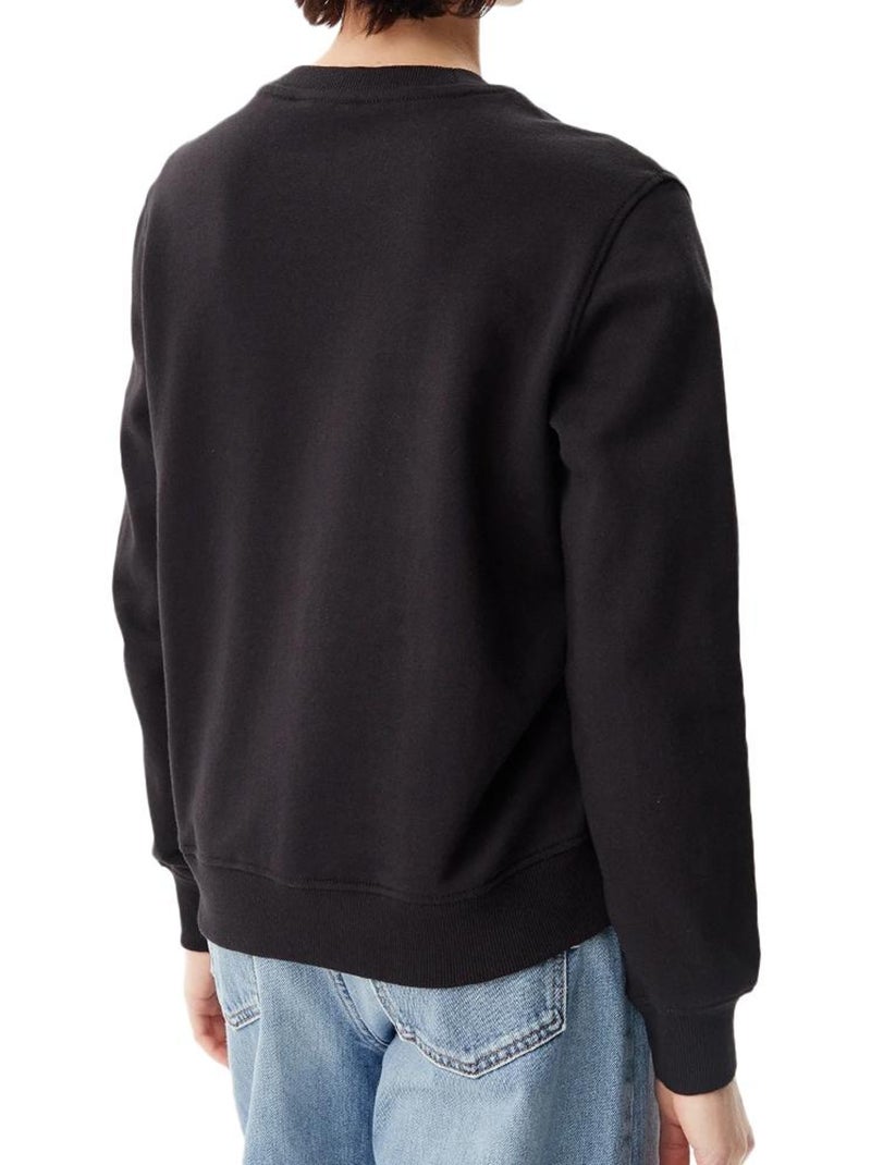 Sweatshirt Calvin Klein Monologo Gradiente Preto para Mulher Preto - Kiabi
