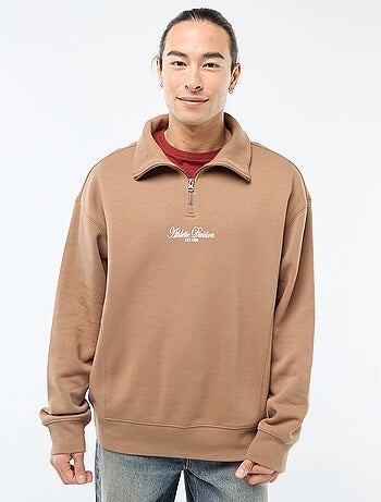 Camisola "Trucker" em Moletom