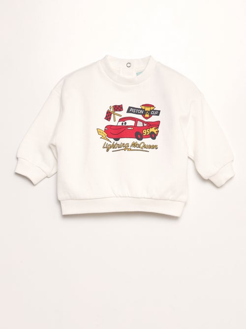 Sweatshirt 'Carros' em moletão - Kiabi