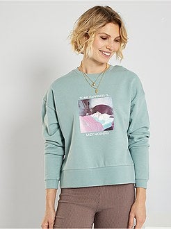 Sweatshirt 'Cinderela' de conceção ecológica - Kiabi