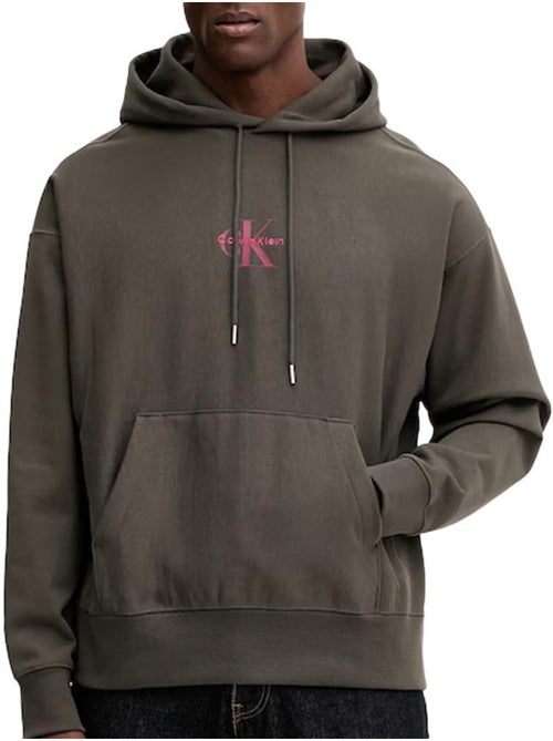 Sweatshirt cinzento calvin klein jeans premiums para homem - Kiabi Sweatshirt cinzento calvin klein jeans premiums para homem - Kiabi