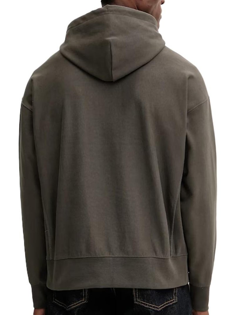 Sweatshirt Cinzento Calvin Klein Jeans Premiums para Homem Cinza-prateado - Kiabi