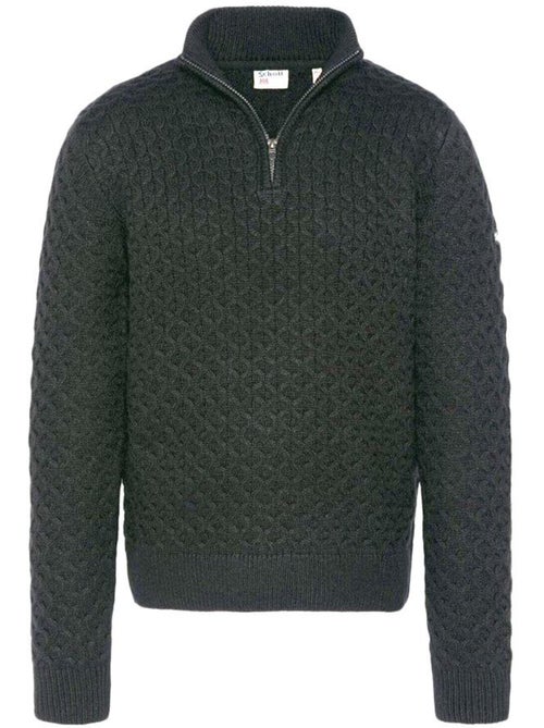 Sweatshirt cinzento de homem com fecho schott circle - Kiabi Sweatshirt cinzento de homem com fecho schott circle - Kiabi