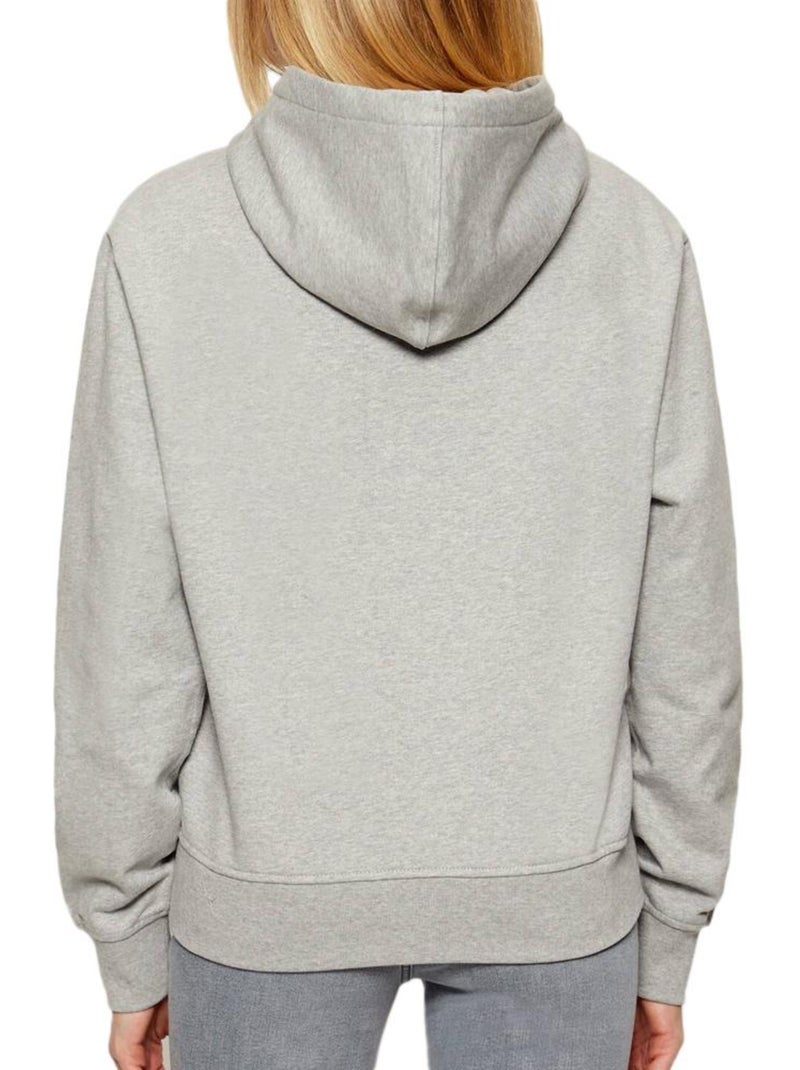 Sweatshirt Cinzento Feminino Calvin Klein Jeans Archive LV047C224G Cinza - Kiabi