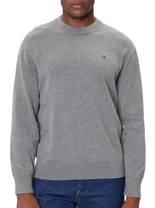 Sweatshirt cinzento masculino calvin klein jeans easy - Kiabi Sweatshirt cinzento masculino calvin klein jeans easy - Kiabi