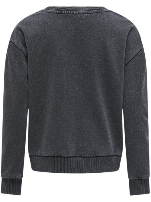 Sweatshirt cinzento para menina kids only gruna - Kiabi Sweatshirt cinzento para menina kids only gruna - Kiabi