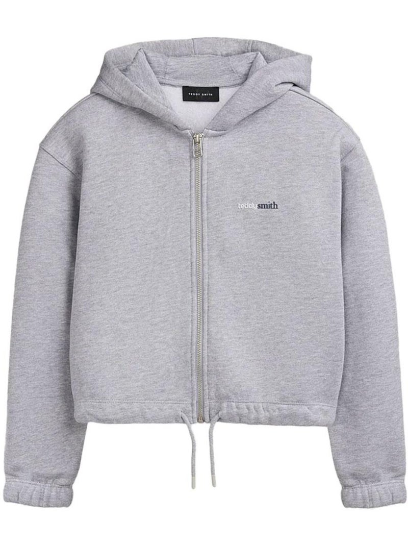 Sweatshirt Cinzento Teddy Smith Lilou para Menina Cinza-prateado - Kiabi