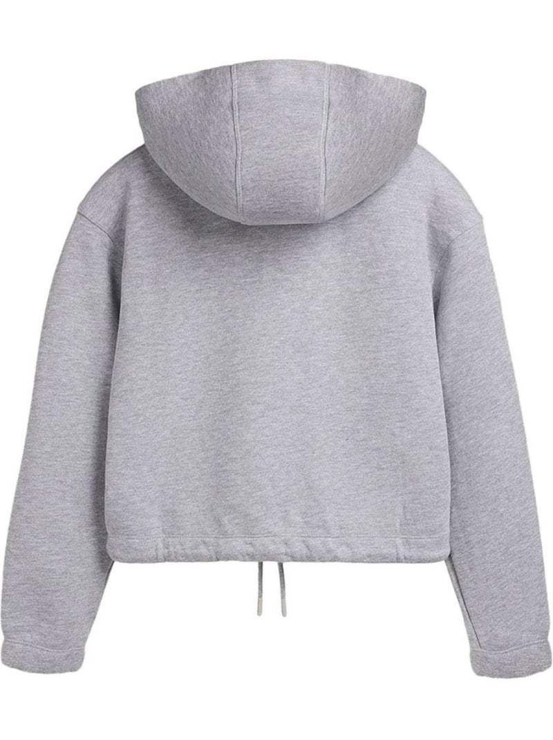 Sweatshirt Cinzento Teddy Smith Lilou para Menina Cinza-prateado - Kiabi
