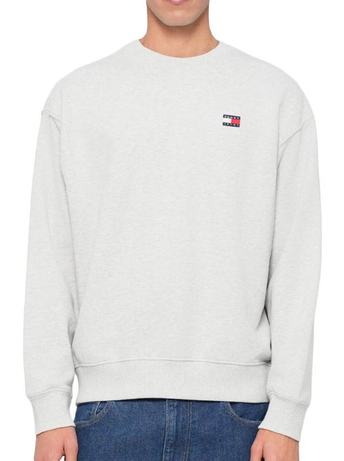 Sweatshirt cinzento tommy hilfiger com emblemas para homem - Kiabi Sweatshirt cinzento tommy hilfiger com emblemas para homem - Kiabi