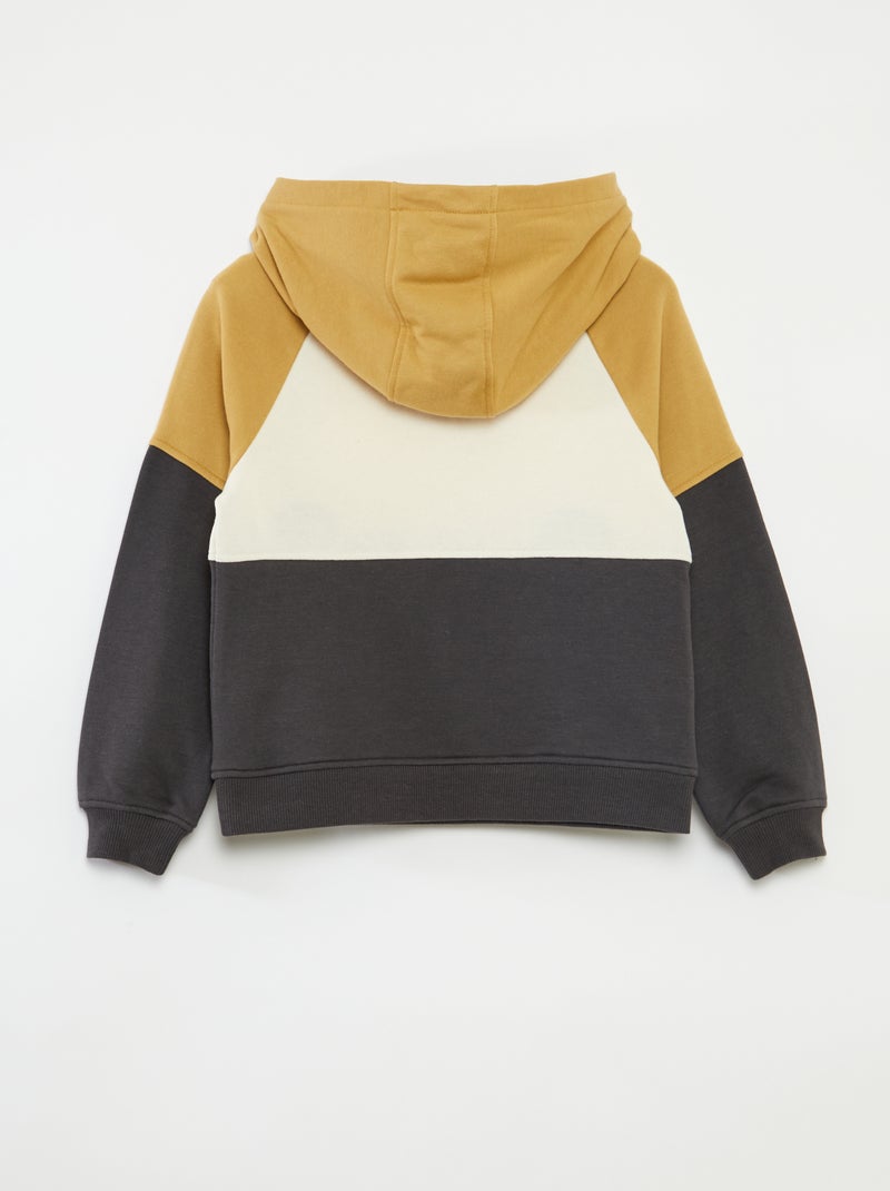 Sweatshirt color-block  - So Easy BRANCO - Kiabi